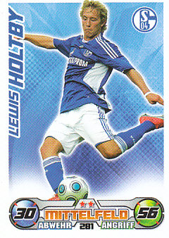 Lewis Holtby Schalke 04 2009/10 Topps MA Bundesliga #281